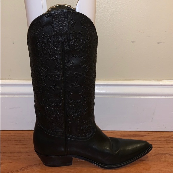 Seychelles Remington Cowboy Boots in Black - Picture 3 of 8